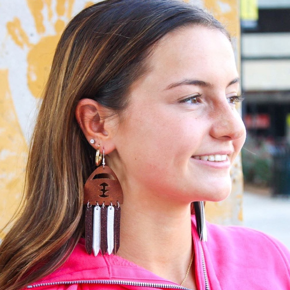 ✨🏈NEW🏈✨ Spirit Earrings!